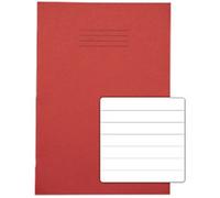 Rhino Exercise Book A4 Ruled Stapled Side Bound Manila Soft Cover White 32 Pages Pack of 100
