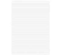 Rhino Exercise Book A4 Ruled Stapled Side Bound Manila Soft Cover White Pack of 5