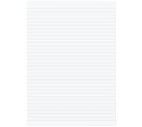 Rhino Exercise Book A4 Ruled Stapled Side Bound Manila Soft Cover White Pack of 5