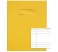 Rhino Exercise Book Ruled Stapled Side Bound Manila Soft Cover White 48 Pages Pack of 100