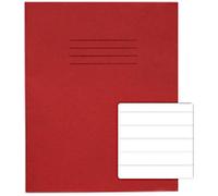 Rhino Exercise Book Ruled Stapled Side Bound Manila Soft Cover White 48 Pages Pack of 100