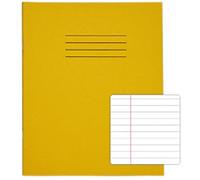 Rhino Exercise Book Ruled Stapled Side Bound Manila Soft Cover White 80 Pages Pack of 100