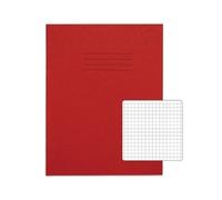 Rhino Exercise Book Square 5mm 230x180mm Red 80 Pa ge Pack of 100 3P