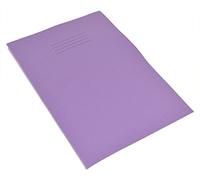 Rhino Exercise Books A4 64 Pages 7mm Squares Purple Cover - Single (EX677300-01)