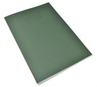 Rhino Exercise Books A4 64 Pages 8mm Ruled & Margin Dark Green Cover - Single (EX677165-01)