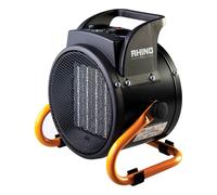 Rhino Fan Heater in Black Rhino Black