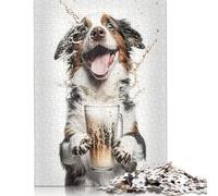 Rhino Fitness Gym Workout Puzzles 1000 Pieces for Teenagers Gifts Puzzles for Adults Funny Jigsaw Puzzles 1000pcs (75x50cm)