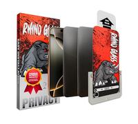 Rhino Glass 2-Pack Premium Easy Install 360˚Privacy Screen Protector for iPhone 16 Pro Max 6.9″ [True 360°Anti Spy] [Scratch-Resistant 9H Tempered Glass] Gen 3 - with Alignment Frame