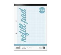 Rhino Graph Paper A4 Pad, 100 Page / 2:10:20mm Ruling, 1 Pack, Grid Paper Pad, For Maths & Science, Office & School Stationery Supplies