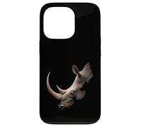 Rhino Head Wild Animal Savanna Africa Art Case for iPhone 13 Pro