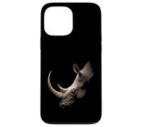 Rhino Head Wild Animal Savanna Africa Art Case for iPhone 13 Pro Max