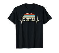 Rhino Heartbeat Rhinoceros Lover Wildlife Animal Fan Kid T-Shirt