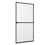 Windhager 03758 Insektenschutztür Rhino 04311 Tension Fly Screen Aluminium Frame, Individually Shortenable Insect Protection Door, Anthracite, Charcoal, 100 x 210