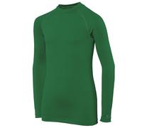 Rhino Long Sleeve Thermal Underwear Base Layer Vest Top in Bottle Green | Size: 5-6 Years Rhino Bottle Green 5-6 Years