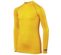 Rhino Long Sleeve Thermal Underwear Base Layer Vest Top in Yellow | Size: 5-6 Years Rhino Yellow 5-6 Years