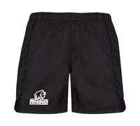Rhino Men's Auckland Rugby Shorts in Black | Size: Large Rhino Black L