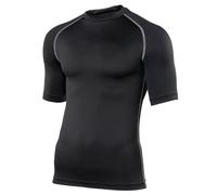 Rhino Mens Quick Dry Baselayer Short Sleeve Sports Gym Fitness Compression Top