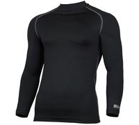 Rhino Men's Rhino Long Sleeve Base Layer {RH001} - Jet Black - X-Small