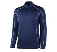 Rhino Men's Seville 1 4 Zip Midlayer Sports Top in Navy | Size: Medium Rhino Navy M