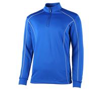 Rhino Mens Seville 1/4 Zip Midlayer Sports Top/Long Sleeved Tee RW4412