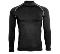 Rhino Men's Thermal Underwear Long Sleeve Base Layer Vest Top in Black | Size: 2XL Rhino Black 2XL