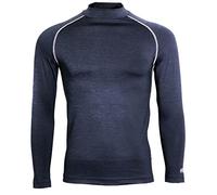 Rhino Mens Thermal Underwear Long Sleeve Base Layer Vest Top (XS) (Navy)