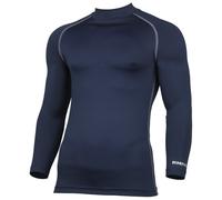 Rhino Mens Thermal Underwear Long Sleeve Base Layer Vest Top (XS) (Navy)