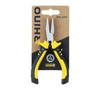 RHINO Mini Flat Nose Pliers 125mm Universal High Quality Steel Long 125 mm - Ergonomic Handle - Suitable for All Types of DIY Work - - Several Sizes Available
