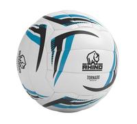 Rhino Unisex's Netball Tornado, White/Black/Blue, 5