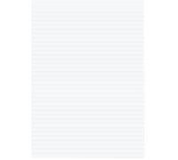 Rhino Notebook A4 Ruled Soft Cover WhiteR4MP-2 80 Sheets Pack of 10