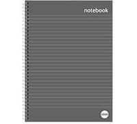 Rhino Notebook A4 Ruled Wire Side Bound White 160 Pages 80 Sheets Pack of 3