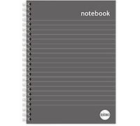 Rhino Notebook A5 Ruled Wire Side Bound Hardback Cover Hardback White 160 Pages 80 Sheets Pack of 3