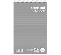 Rhino Notebook Ruled Spiral Bound Top Bound Art Silk Soft Cover White 160 Pages Pack 10