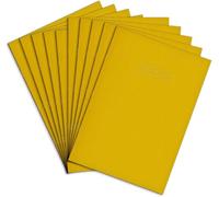 Rhino 13 x 9 Oversized Exercise Book 80 Page Yellow S10 (Pack of 50)