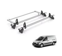 Rhino Peugeot Expert Roof Rack For 2007-16 Tailgate Van 2X Bars + Roller + Loadstops Only Suitable For Tailgate Rear Door Models