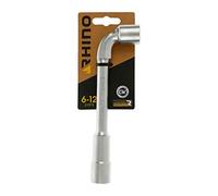 Rhino Pipe and Tubular Spanners, 16 mm Diameter, 6/12 Sided - Made of Steel (Chrome Vanadium) - Various Sizes Available