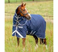 Rhino® Plus Turnout (100g Light) - Navy/Titanium Grey & Classic Blue, 81 inches
