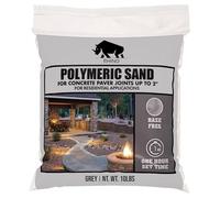 Rhino Power Bond Plus - Polymeric Sand for Pavers and Stone Joints up to a Maximum of 2 inches. (10 Pound, Slate Gray)