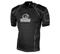 Rhino Body Protection Top Pro – Adult, Black – Large