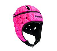 Rhino Pro Rugby Headguard, Hot Pink, Small Youth
