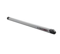 Rhino Products 3.0m PipeTube Pro Lined, Aluminium Van Pipe Carrier with Full-Length PVC Lining, Integrated Locking Nose Cones, O-Ring Water Resistant Seal, Universal Roof Bar Mounting for Pipe