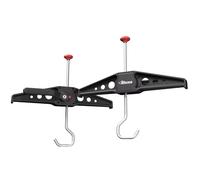 Rhino Products SafeClamp (Pair) | Universal Van Ladder Clamps | 5X Faster One-Hand Locking | Accommodates 3 Ladder Sections | Crash Tested & TUV Approved | RAS31