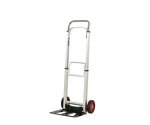Rhino Racking - Folding Aluminium Sack Truck - 100KG Load Capacity - Foldable & Extendable Hand Trolley - Industrial Transport