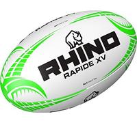 Rhino Rapide Xv Rugby Ball White Size 5