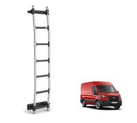 Rhino Rear Door Ladder for Ford Transit Van - Fits 2014+ | 7 Anti-Slip Steps | 120kg Support