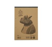 Rhino Recycled Refill Pad 160 Pages 8mm Ruled with Margin A4 (Pack of 5) RH4FMR