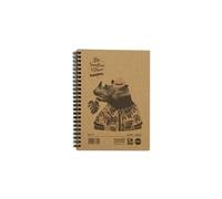 Rhino Recycled Wirebound Notebook 160 Pages 8mm Ruled A5 (Pack of 5)