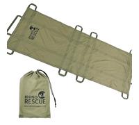 RHINO RESCUE Emergency Multi-Purpose Disposable Stretcher -300kg Capacity | Water-Resistant for Mass Casualty & Disaster
