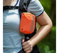 RHINO RESCUE Outdoor Portable Lightweight First Aid Kit - Waterproof and Wear-Resistant for Hiking, Travel, and Emergency Use Orange