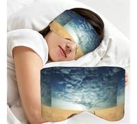 Rhino Rhinoceros, Sleep Mask for Home Travel, Full Eye Covers Light Blocking Eye Mask Sleep Eye and Ear Muffs